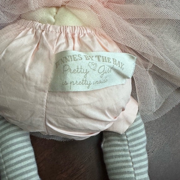 Bunnies by the Bay Pretty Girl Soft 12' Doll First Baby Comfort Lovey - Picture 2 of 8